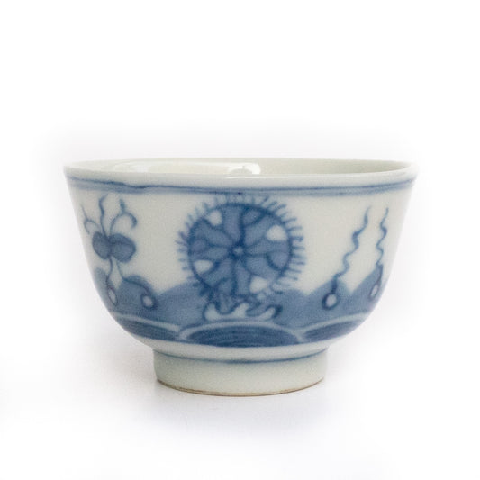 35ml Qing Dynasty Lotus Cups