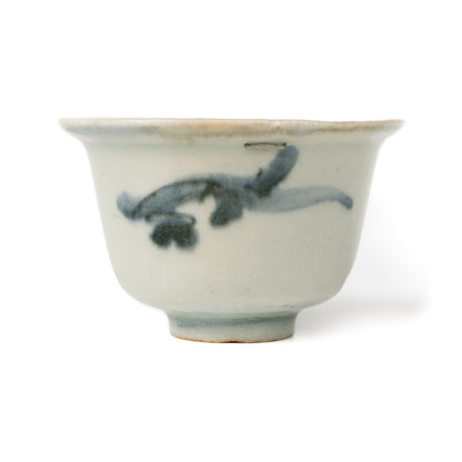 70ml Ming Dynasty Dragon Teacup (Silver repair)