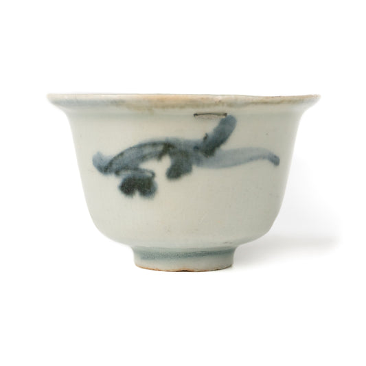 70ml Ming Dynasty Dragon Teacup (Silver repair)