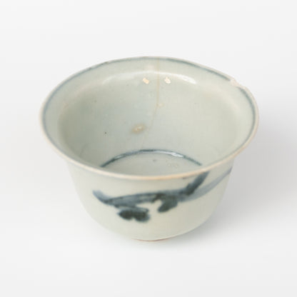 70ml Ming Dynasty Dragon Teacup (Silver repair)