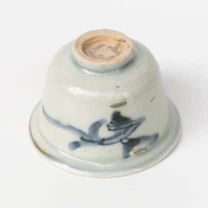 70ml Ming Dynasty Dragon Teacup (Silver repair)