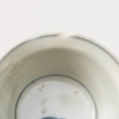 70ml Ming Dynasty Dragon Teacup (Silver repair)