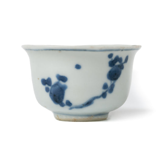 35ml Ming Dynasty Teacup (Silver repair)