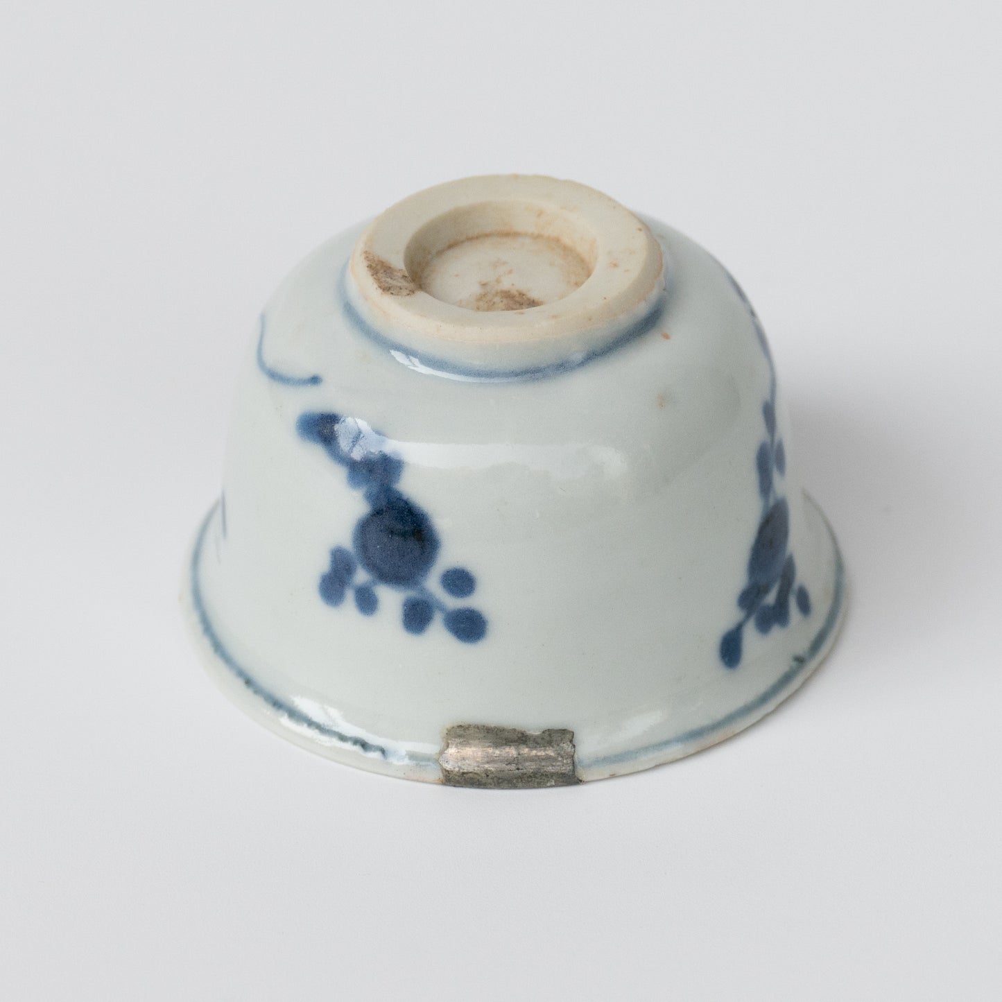 35ml Ming Dynasty Teacup (Silver repair)