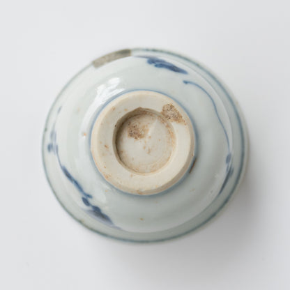 35ml Ming Dynasty Teacup (Silver repair)