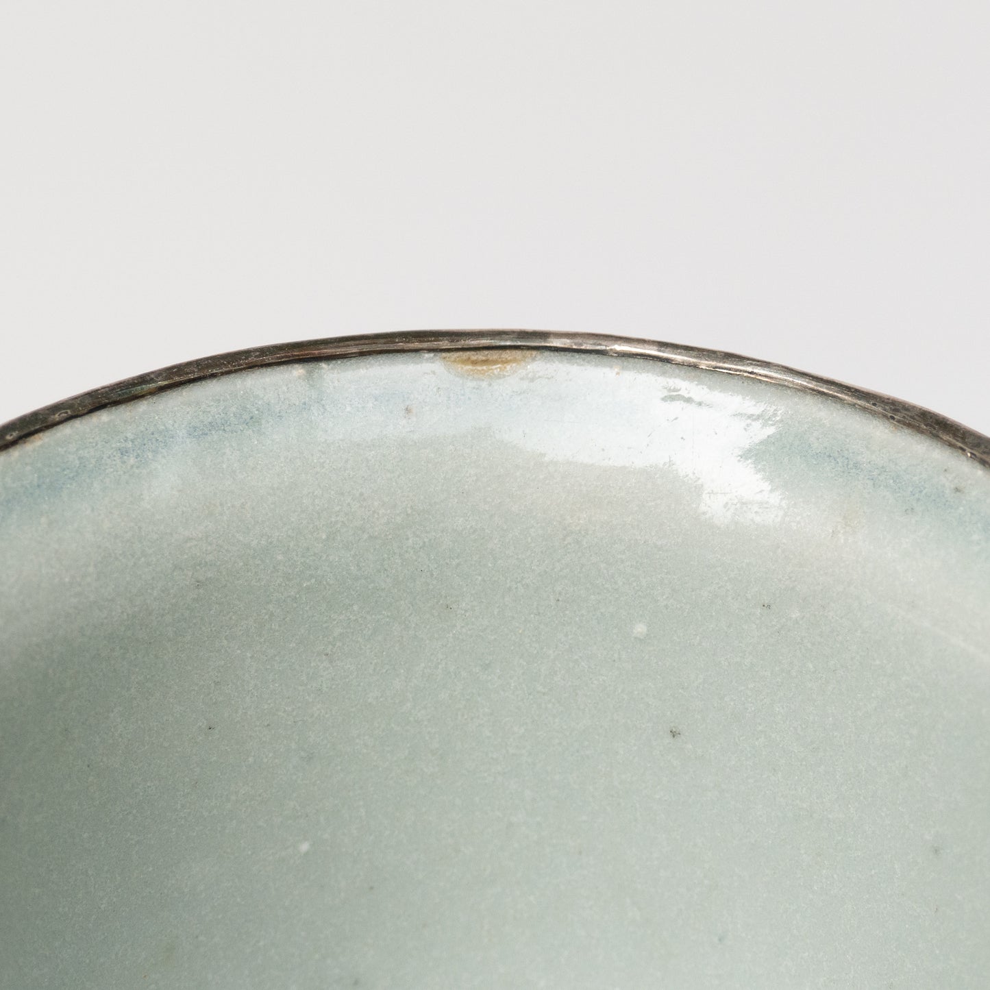 55ml Ming Dynasty Dragon Teacup (Silver repair)