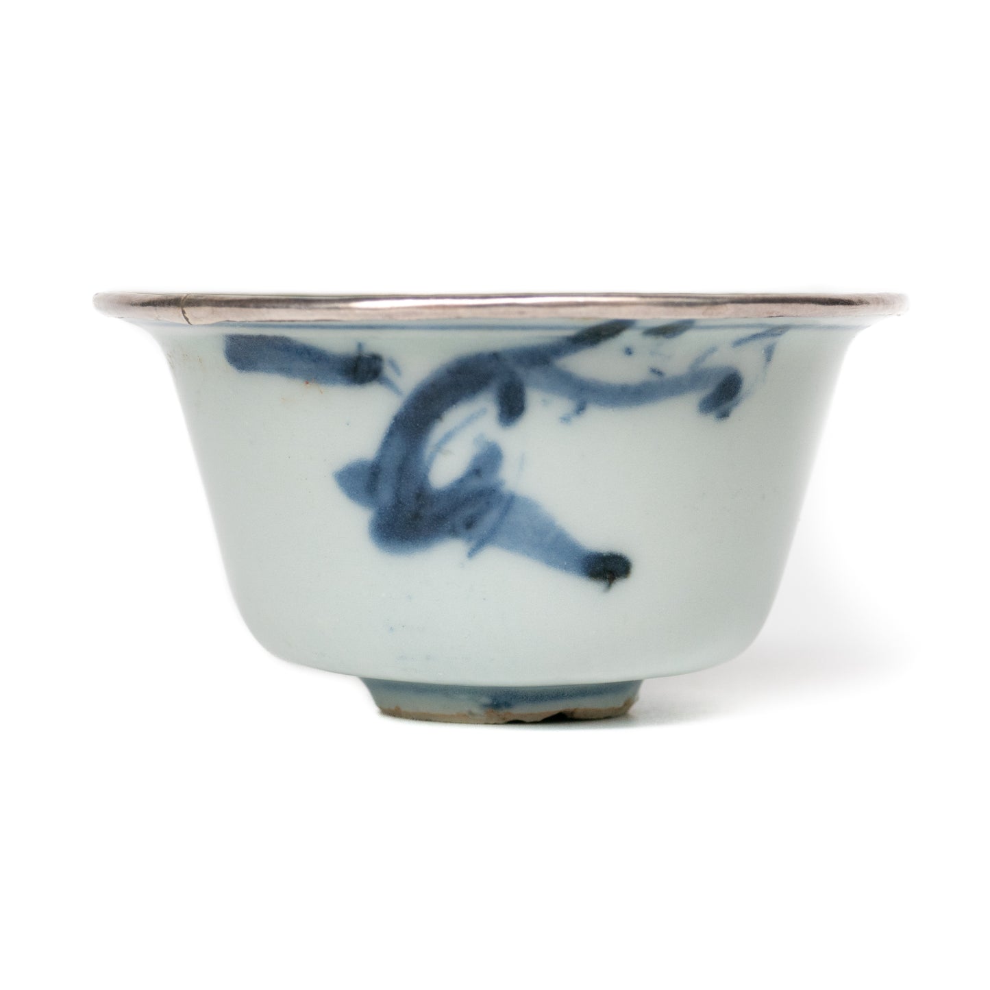 60ml Ming Dynasty Dragon Teacup (Silver repair)