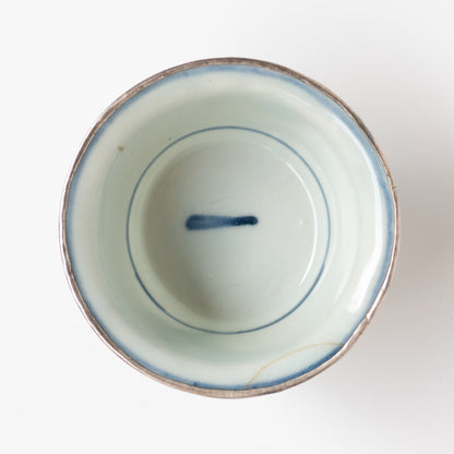 60ml Ming Dynasty Dragon Teacup (Silver repair)