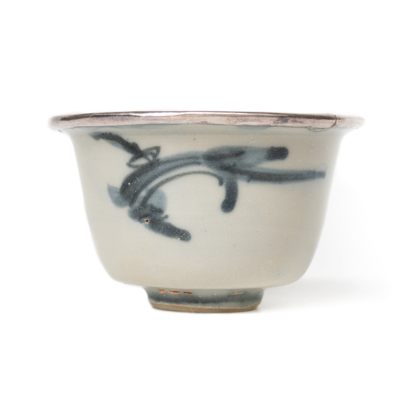 65ml Ming Dynasty Teacup (Silver repair)