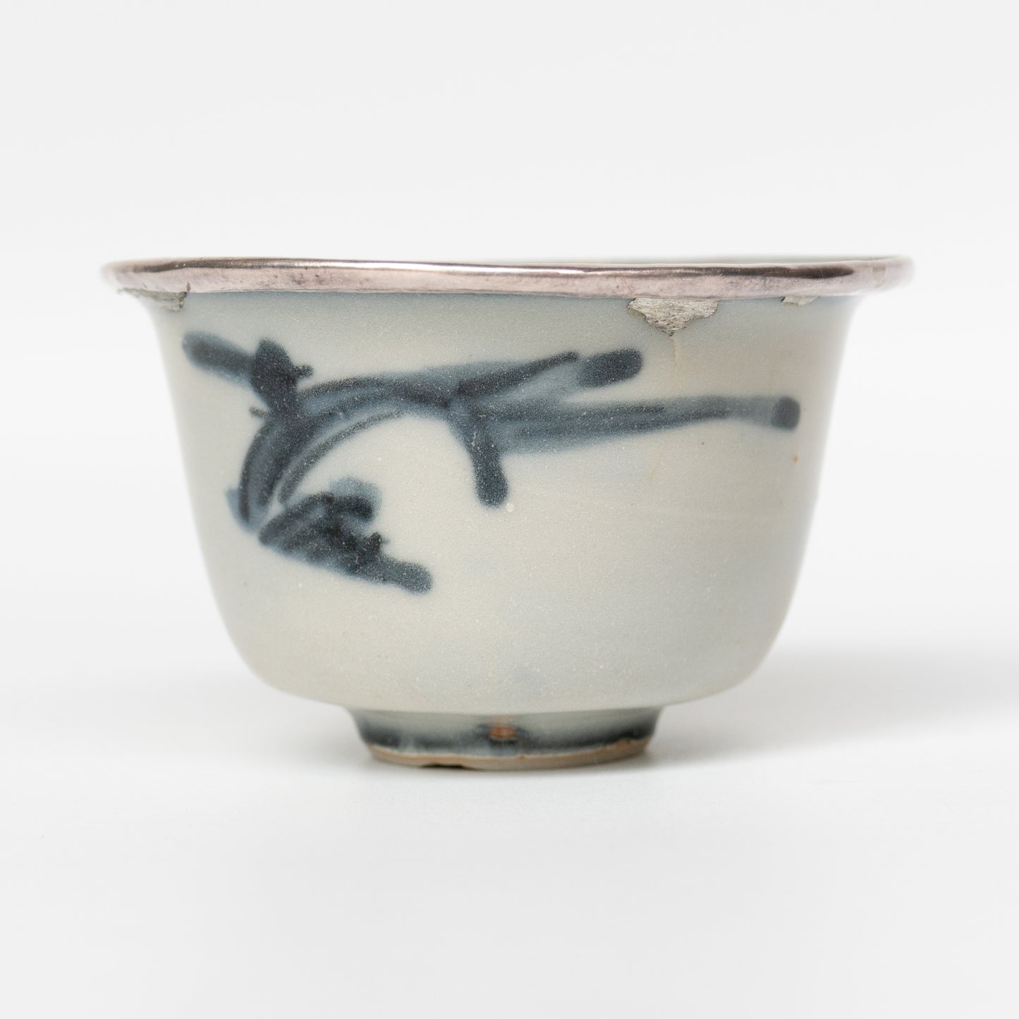 65ml Ming Dynasty Teacup (Silver repair)