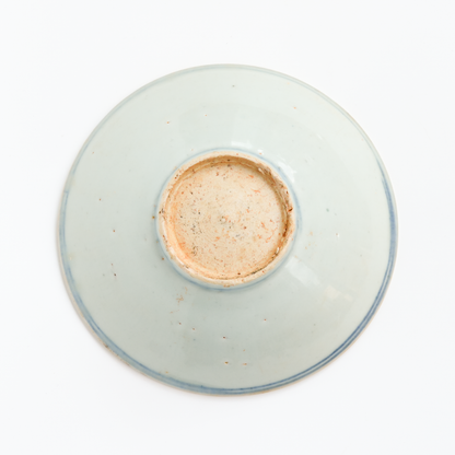 14.3cm Ming Dynasty Blueline Plate