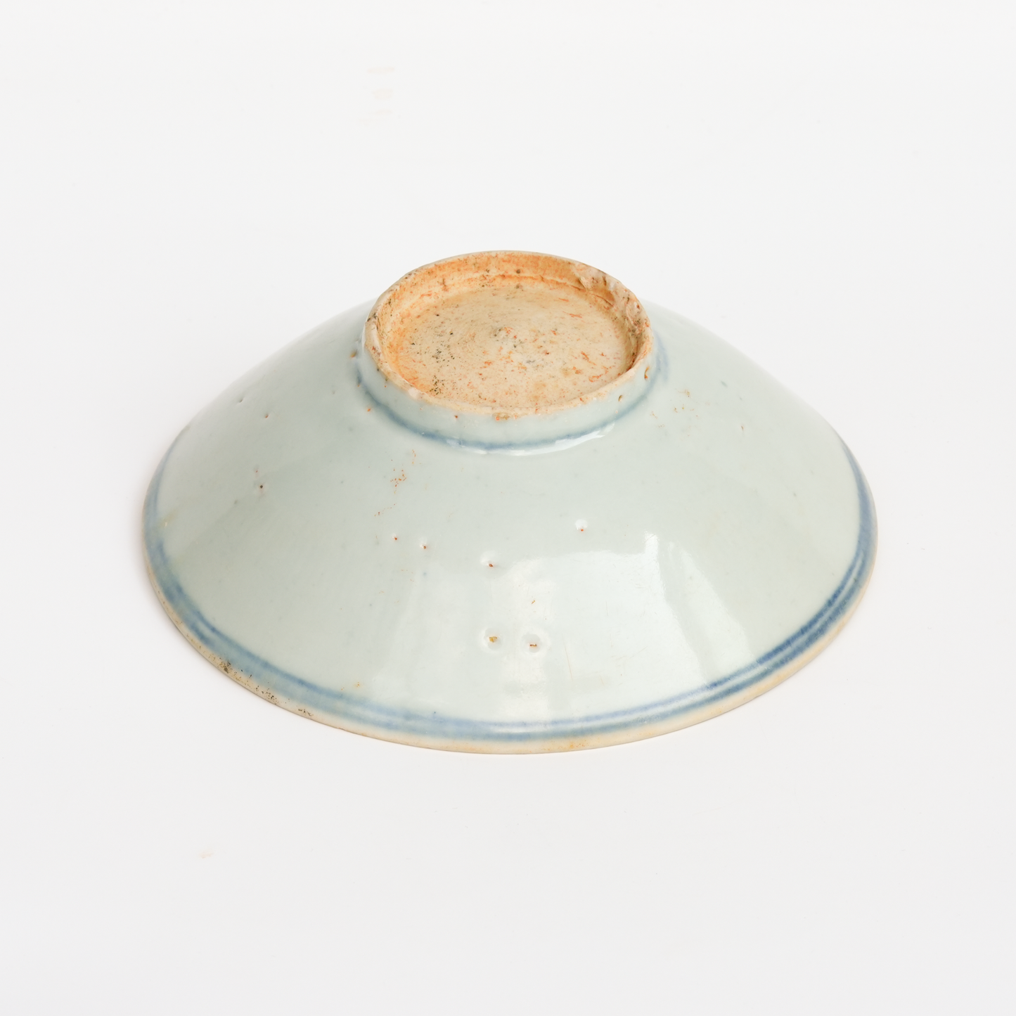 14.3cm Ming Dynasty Blueline Plate