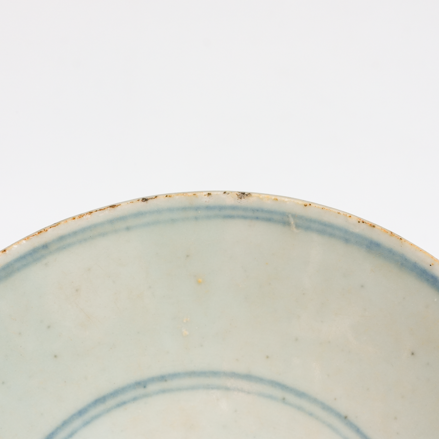 14.3cm Ming Dynasty Blueline Plate