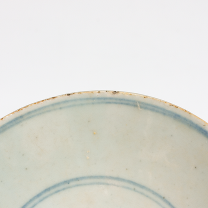 14.3cm Ming Dynasty Blueline Plate