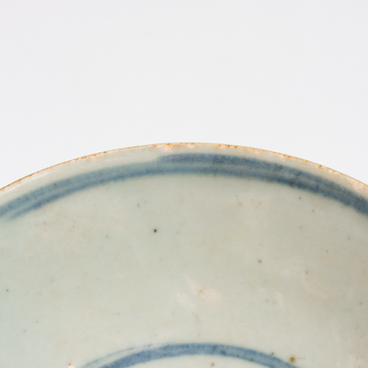 14.3cm Ming Dynasty Blueline Plate