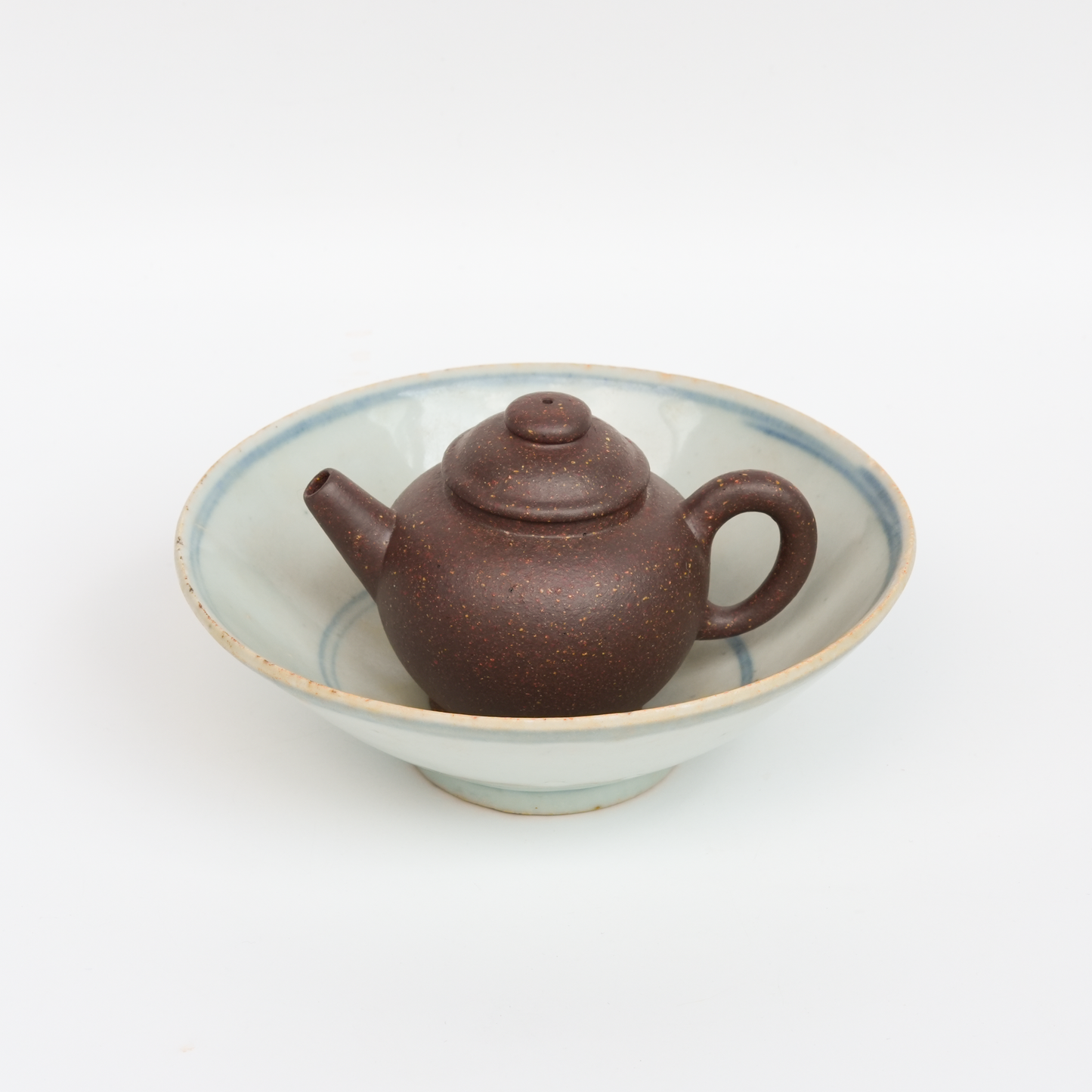 14.3cm Ming Dynasty Blueline Plate