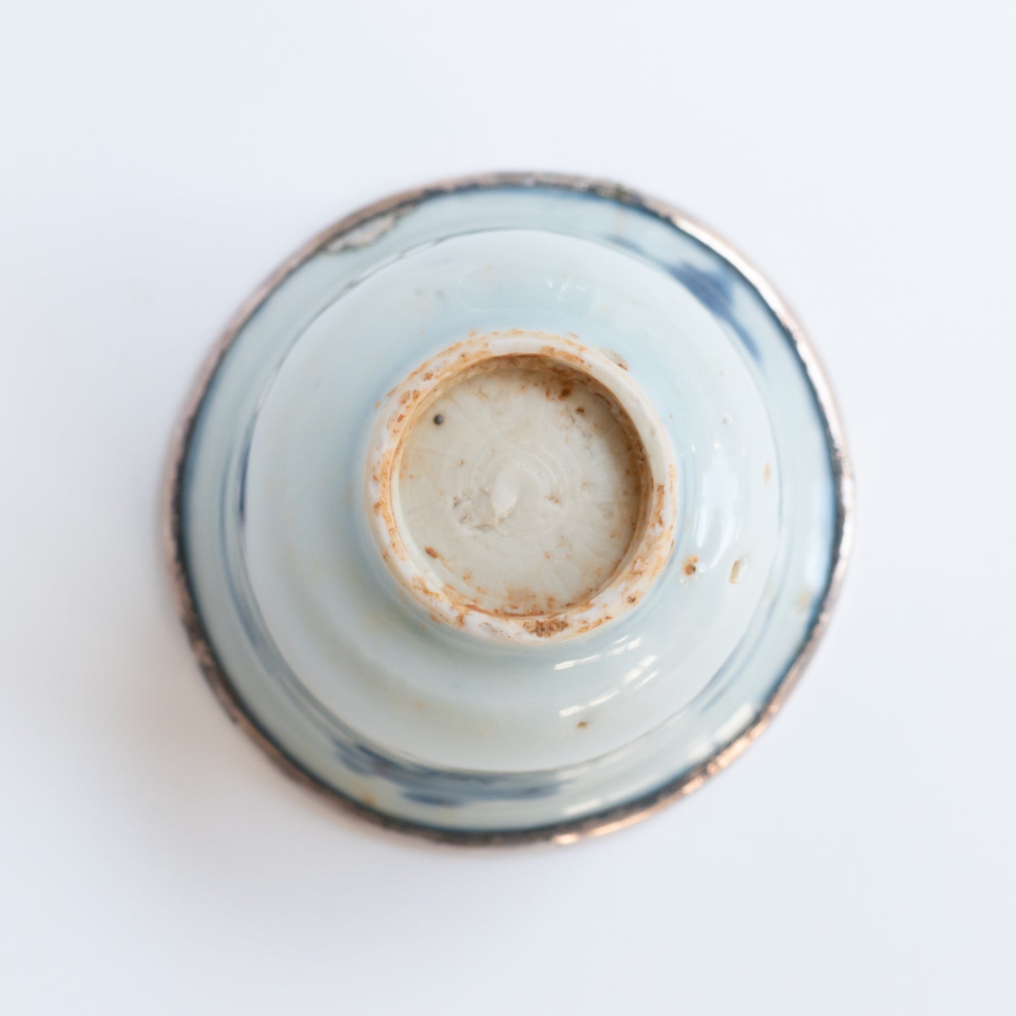 45ml Ming Dynasty Teacup (Silver repair)