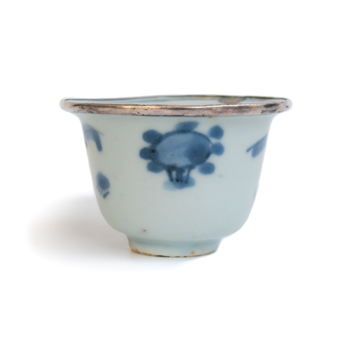 45ml Ming Dynasty Teacup (Silver repair)
