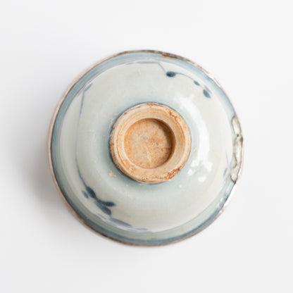 80ml Ming Dynasty Cherry Blossom Teacup (Silver repair)