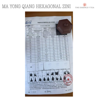 200ml Ma Yong Qiang Handmade Hexagonal Yixing Teapot