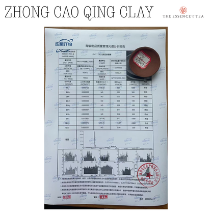 130ml Zhongcaoqing Flat Lid JuLunZhu - Heart Sutra Carvings