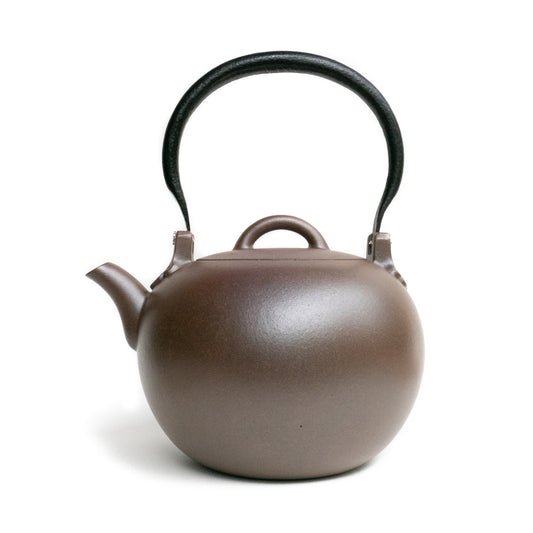 1.35L Fang Xia "Zhong Cao Qing" WoodFired Zisha Kettle A