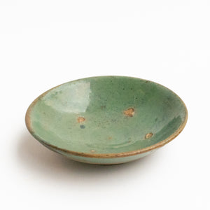 Vintage Lufeng Green Cup Saucer I