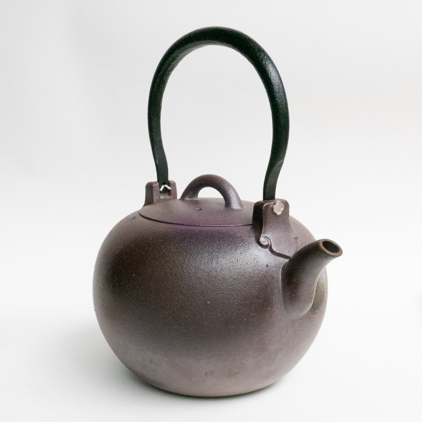 1.35L Fang Xia "Zhong Cao Qing" WoodFired Zisha Kettle B