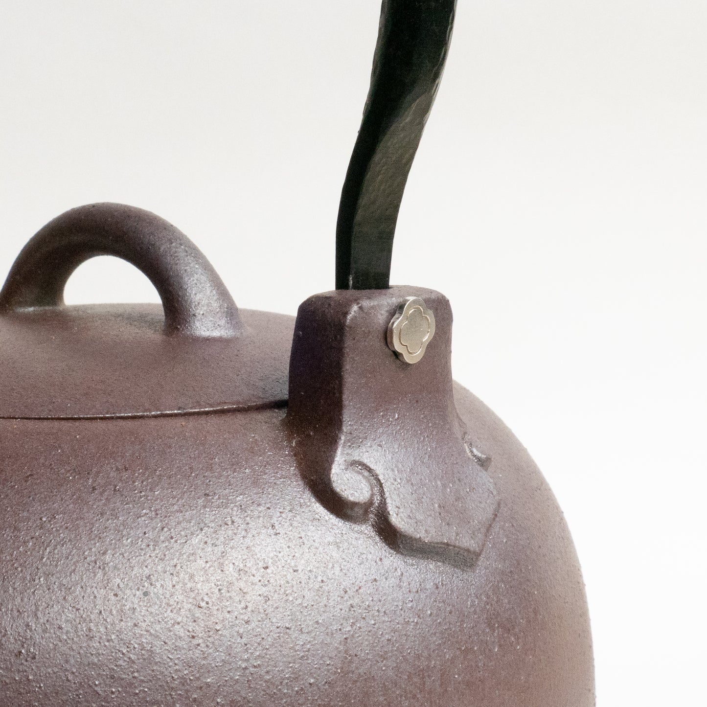 1.35L Fang Xia "Zhong Cao Qing" WoodFired Zisha Kettle B