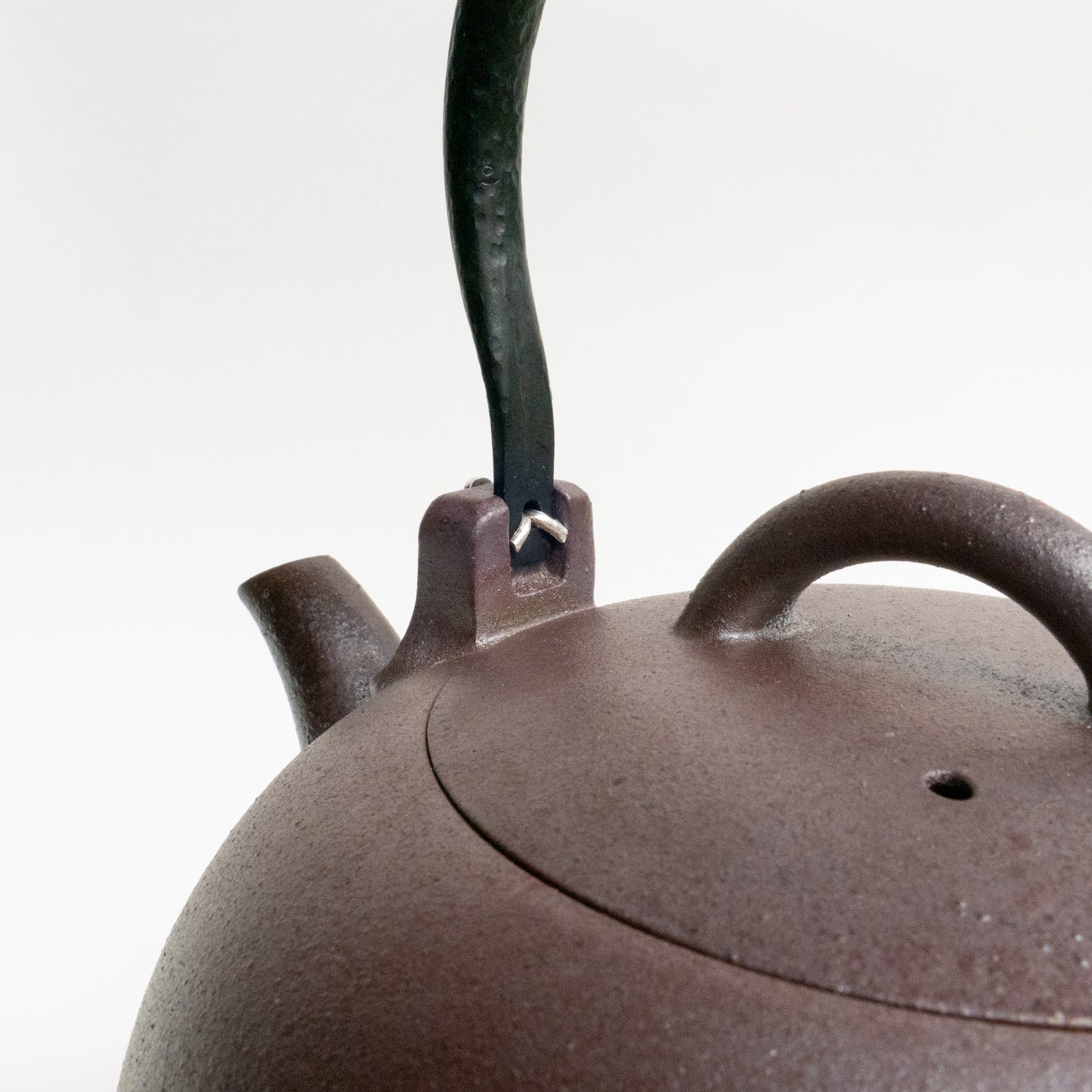 1.35L Fang Xia "Zhong Cao Qing" WoodFired Zisha Kettle B