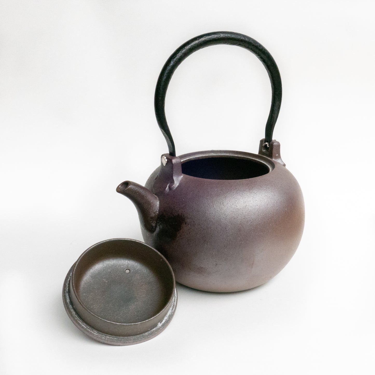 1.35L Fang Xia "Zhong Cao Qing" WoodFired Zisha Kettle B