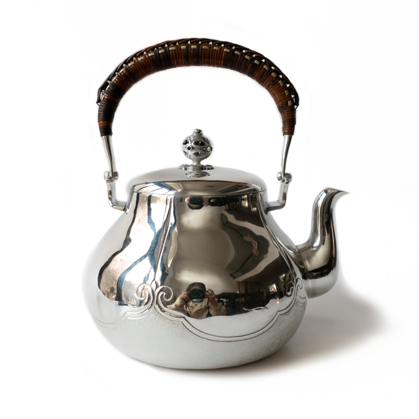 825ml 放下 Silver Kettle (Ginbin) Pure Silver .999 (Copy)