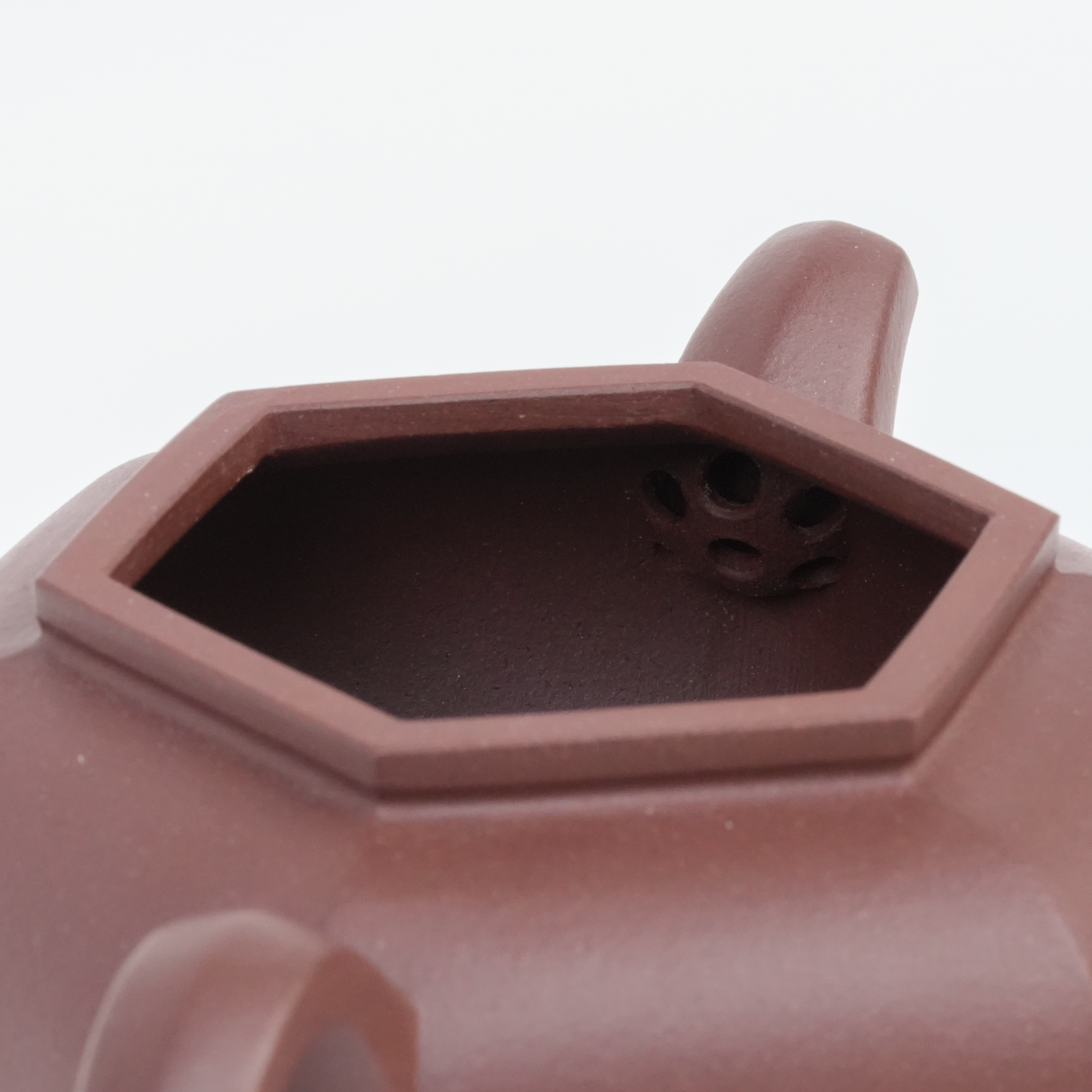 200ml Ma Yong Qiang Handmade Hexagonal Yixing Teapot