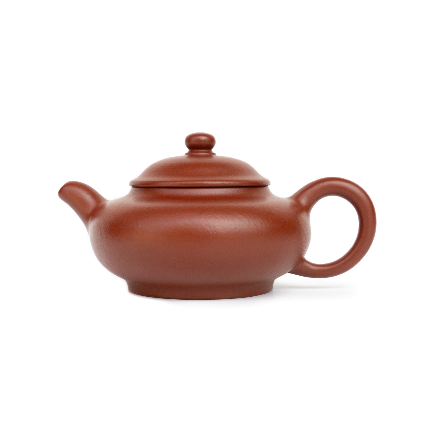 130ml Aged Zhuni Pan Hu Teapot by Hui Xiang Yun