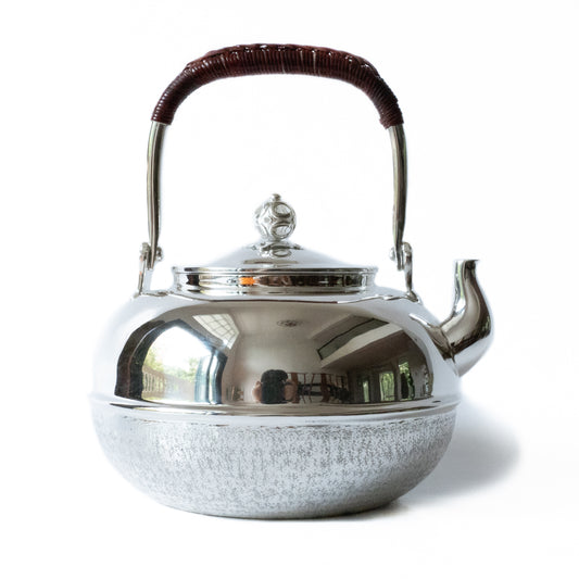 1L Handmade Silver Kettle