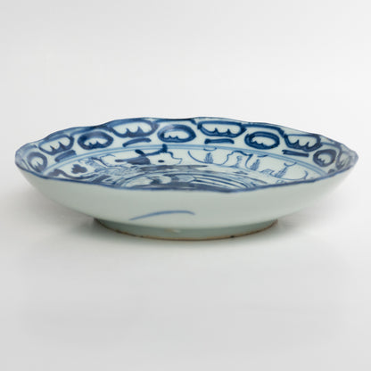 16.8 cm Qing Dynasty Bird Plate I