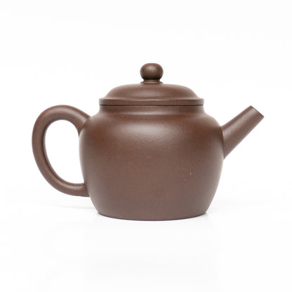 120ml Julunzhu-Aged Zini Yixing Teapot by Ma Yong Qiang