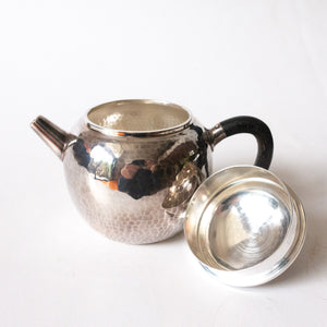 215ml Pure Silver Teapot - Handmade