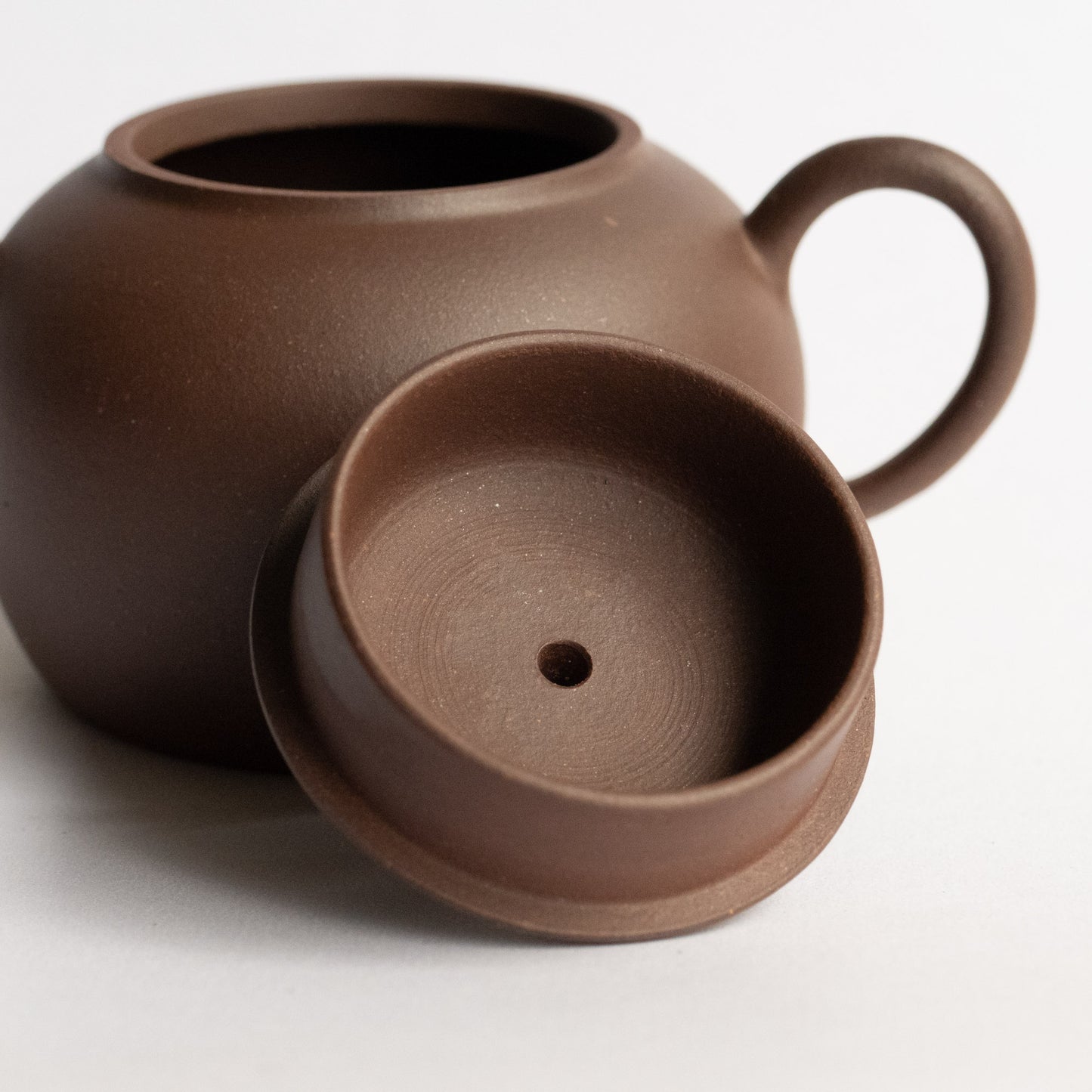 115ml Fang Xia - DiCaoQing 'PingGai' Yixing Teapot