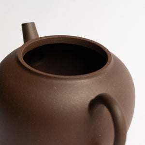 115ml Fang Xia - DiCaoQing 'PingGai' Yixing Teapot