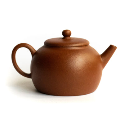 105ml Fang Xia - Hongni 'PingGai' Yixing Teapot