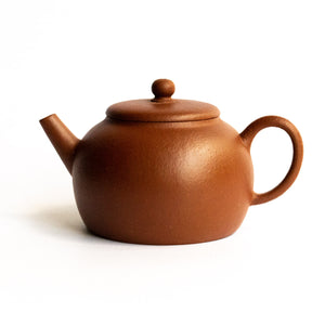 105ml Fang Xia - Hongni 'PingGai' Yixing Teapot