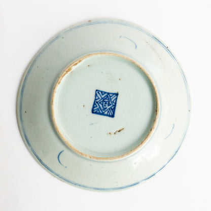 Qing Dynasty Plate Sun Flower I